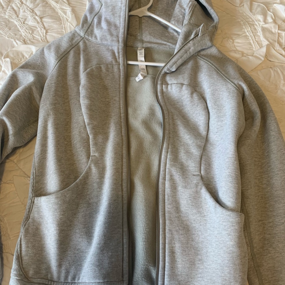 Lululemon Gray Scuba Hoodie III Size 8
